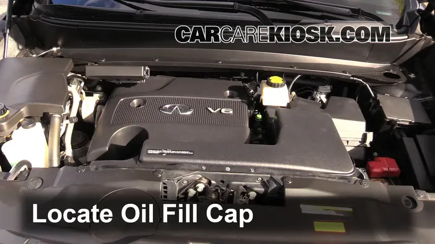 2013 Infiniti JX35 3.5L V6 Oil